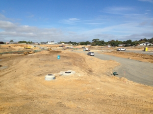 MArch 2014 - View from Community Reserve