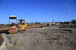 June 2014 - Construction of Roundabout